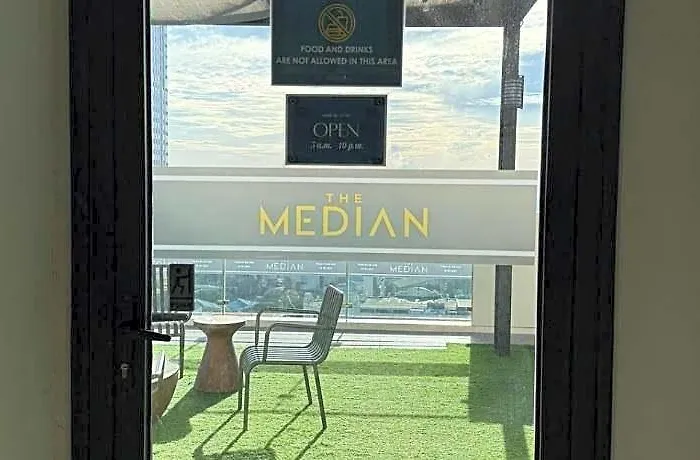 The Median Near It Park